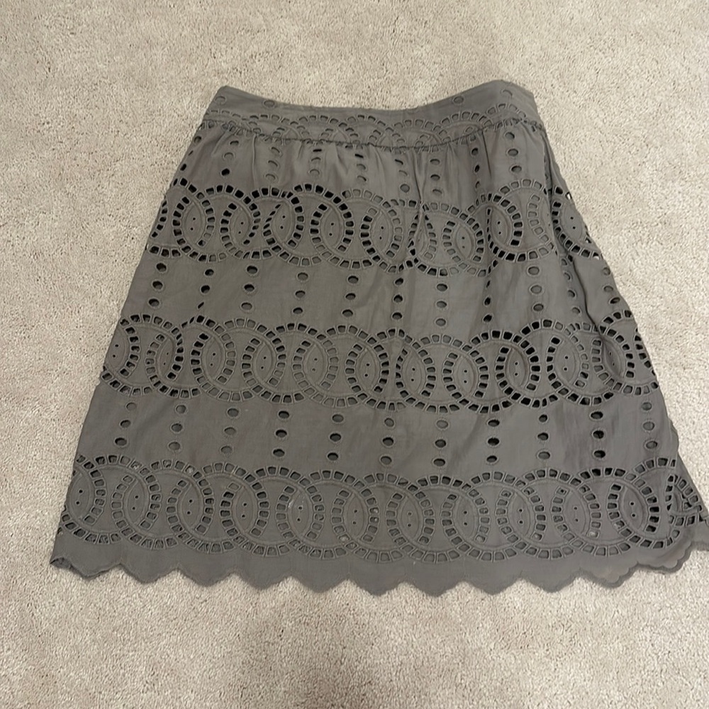 INC eyelet skirt